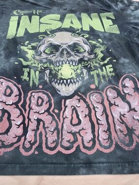 Cypress Hill Insane in the Brain Graphic Skull Tee - M/L